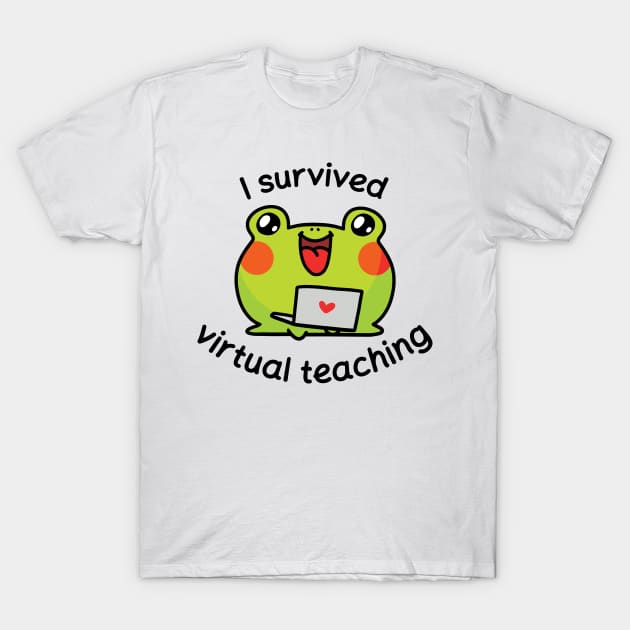 I survived virtual teaching T-Shirt by Nikamii